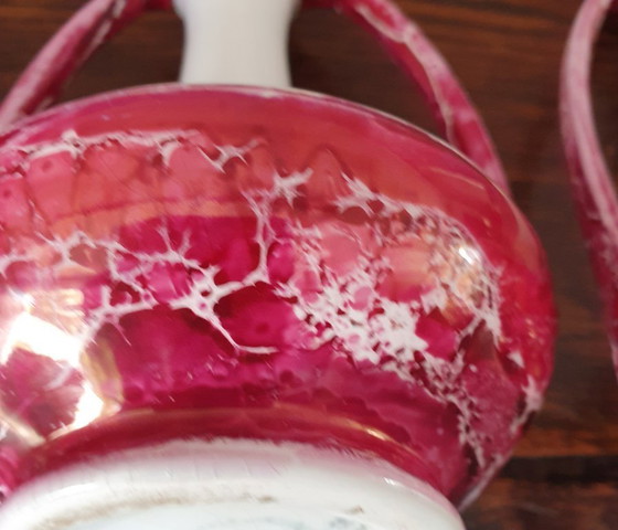 Image 1 of Art Deco vase set NIMY (Belgian pottery ca. 1920)