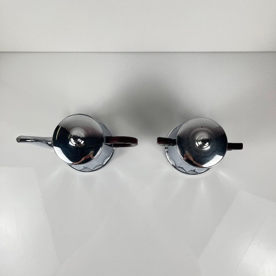 Image 1 of Art Deco koffieset, koffiepot en suikerpot, 1930/40