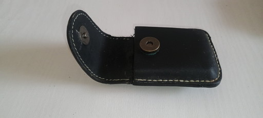 🔥 Rare new leather case for Zippo, with ejector spring - collector's item nowhere to be found!