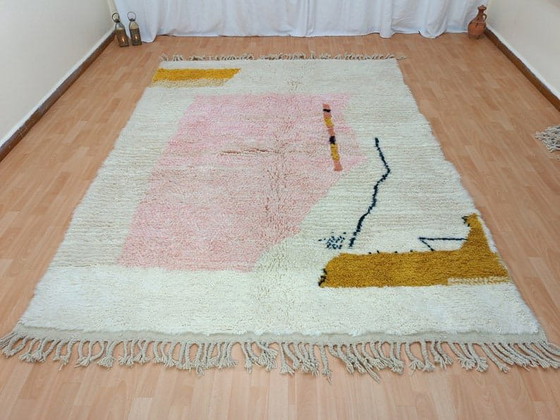 Großer traditioneller handgefertigter Berber-Teppich aus reiner Wolle Größe 3/4 – Ahrend, Teppiche & Läufer (photo 6 of 6)