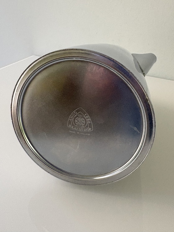 Image 1 of Caffettiera vintage anni '70 in acciaio inox a doppia parete, marca Daalderop