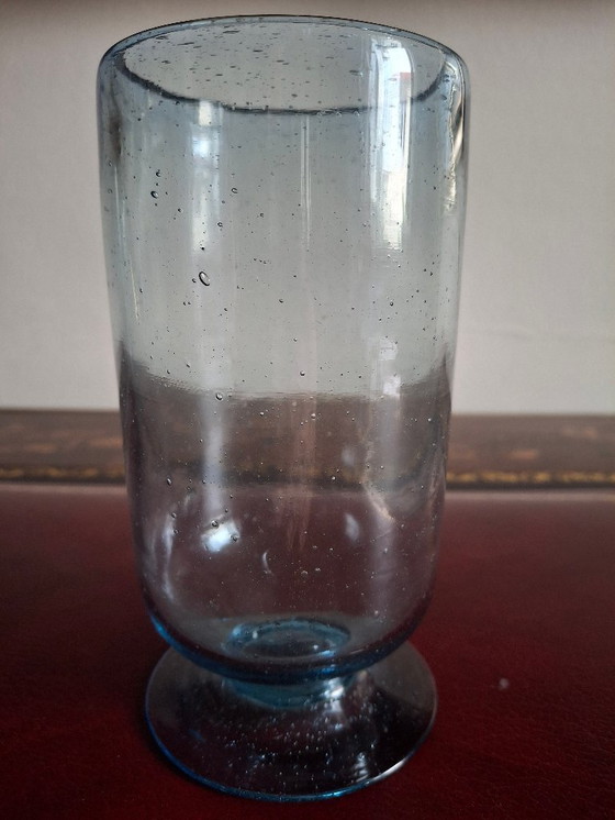 Image 1 of Set per aranciata in vetro soffiato, tipo Biot