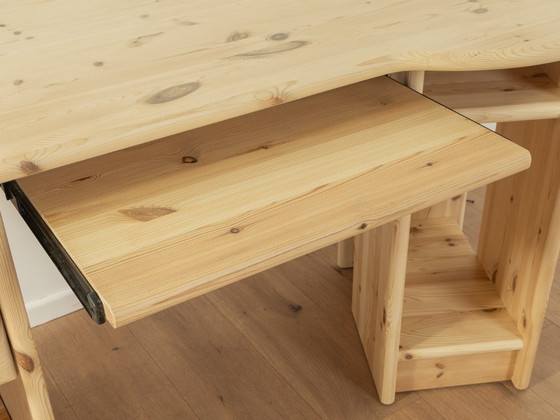 Image 1 of Solid wood Storage Desk from the 1980s