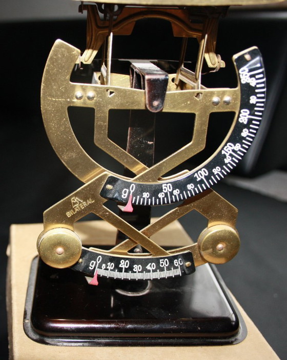 Image 1 of Seltene Vintage Briefwaage im Originalkarton – Sammlerzustand – Fa. Bilateral