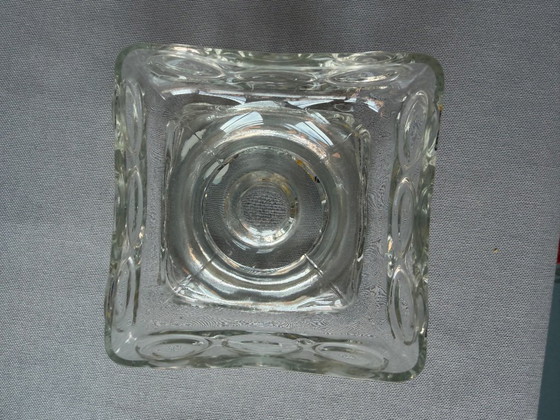 Farblose Kehrä-Vase von Tamara Aladin für Riihimäen Design aus der Mitte des Jahrhunderts – Riihimäen Lasi (photo 3 of 5)