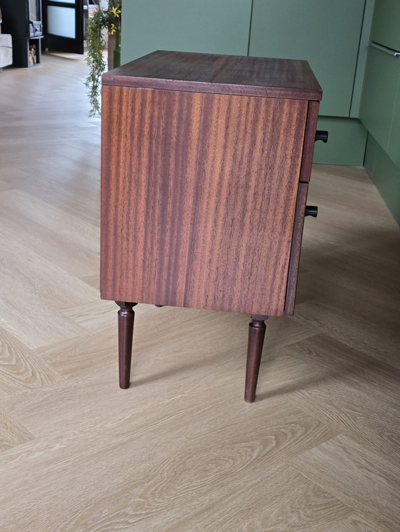 Image 1 of Mobiletto portavalvole/cassetto in stile vintage/retrò danese