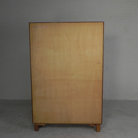 Image 1 of Vetrina con 4 ante scorrevoli in vetro, Musterring, anni '60