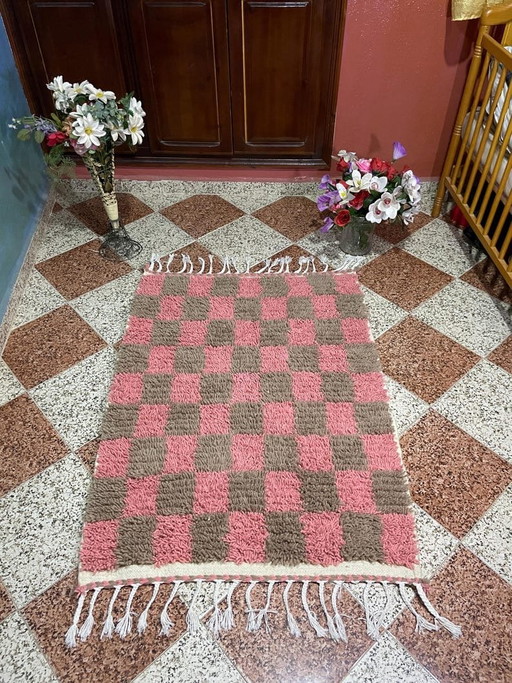 Traditioneller handgeknüpfter Teppich aus reiner Wolle, Größe 100/200 cm – vloerkleden en tapijten, Wool (photo 2 of 7)