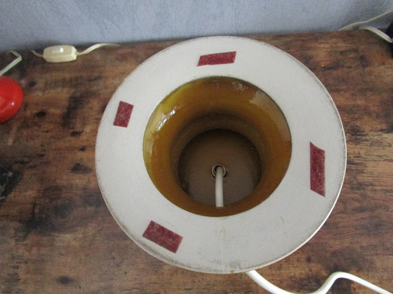 Image 1 of Vintage ceramic table lamp in Space Age style