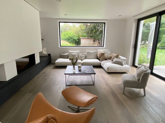 Canapé Flexform Grandemare: 1 Long Corner 140x100, 1 End Unit 205x100, 1 Unit 100x100, 2 Coussins 63x55 Et 1 (photo 2 of 7)