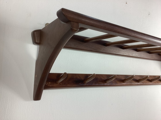 Image 1 of Appendiabiti vintage danese in teak anni Sessanta