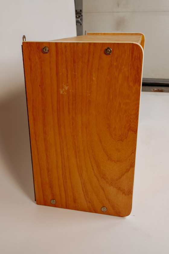 Image 1 of Mobiletto pensile vintage con ante scorrevoli