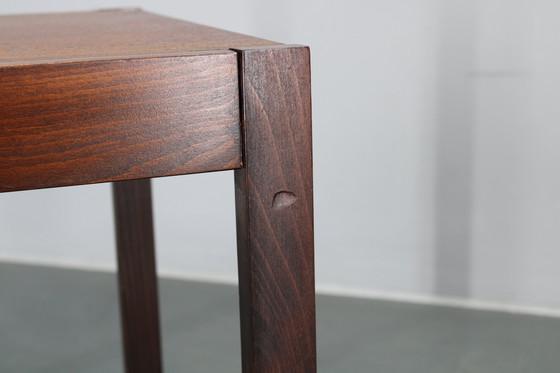 Image 1 of 1960s Set of Two Square Side/Coffee Wooden Tables, Denmark