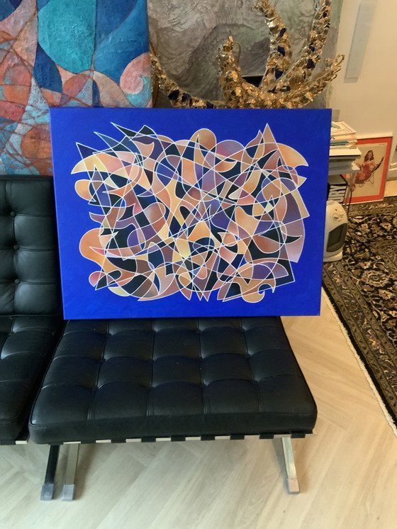 Image 1 of Peinture abstraite de Ben Haenen