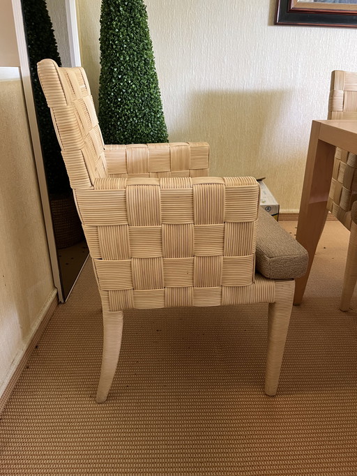 6 Block Island (Arm) Chairs by James Hutton for Donghia