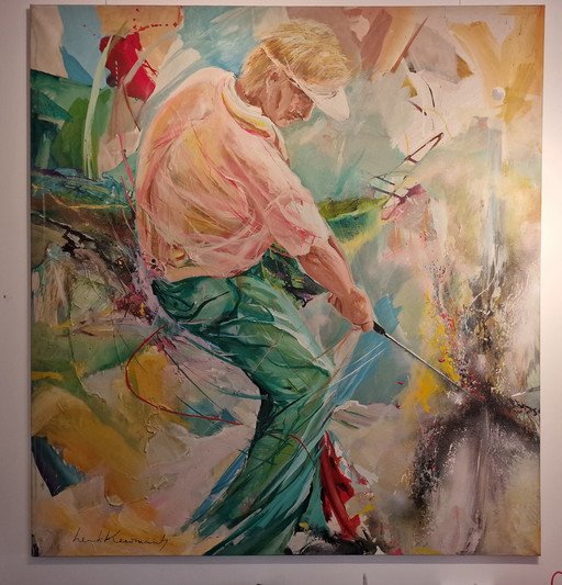 Henk Keesmaat painting
