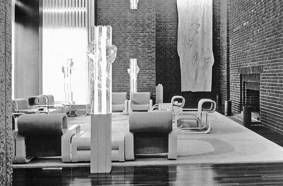 Pair of J. Bočan Brutalist Lounge Chairs for the Czechoslovak Embassy, Stockholm – Armchairs, Wood (photo 19 of 23)