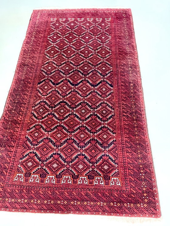 Tappeto Baluchi annodato a mano 215x120 cm Tappeto Orientale rosso – Tappeti, Lana (photo 8 of 13)