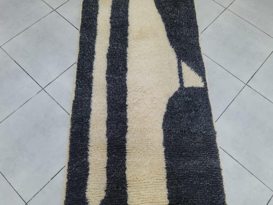 Handmade Beni Ouaraine Rug, 75/300 cm – Alberto Bazzani, Rugs & carpets, Wool (photo 5 of 7)