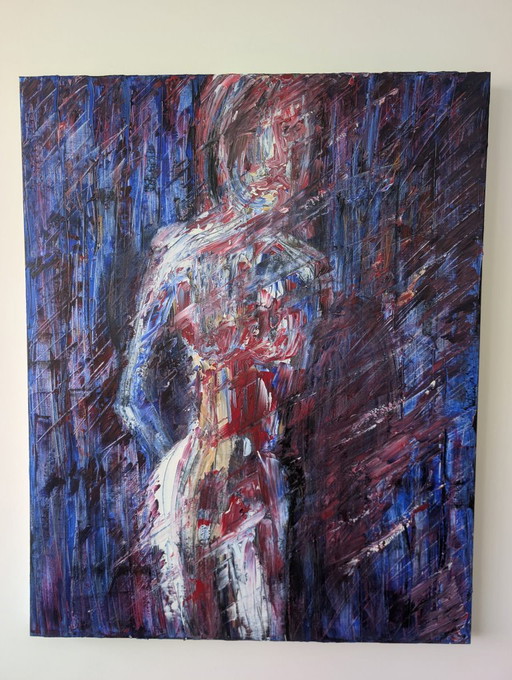 Woman – schilderijen tekeningen, Canvas