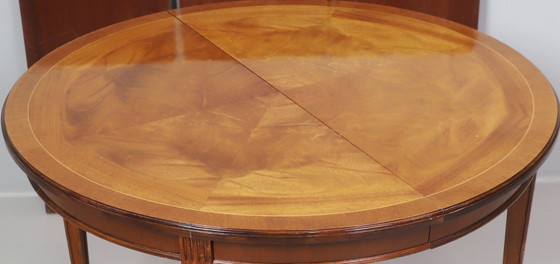 Image 1 of Vintage Scandinavische eettafel in Gustaviaanse stijl – jaren 60, DK