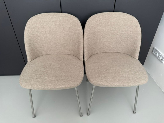 Image 1 of 3 x Muuto Oslo Side Chair, Ocean 32 Chrome 