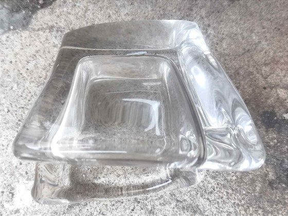 Image 1 of Crystal ashtray, 1970s, 12 cm wide
