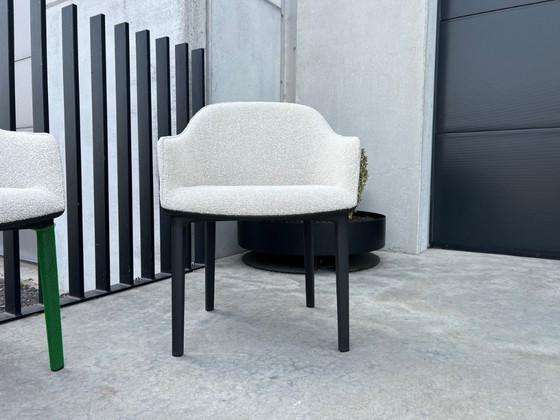 Image 1 of 4x chaises softshell Vitra Bouroullec