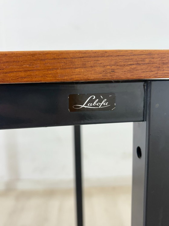 Image 1 of Vintage Teak Dining Table / Labofa Desk / Kitchen Table / Office Table / Wooden Table
