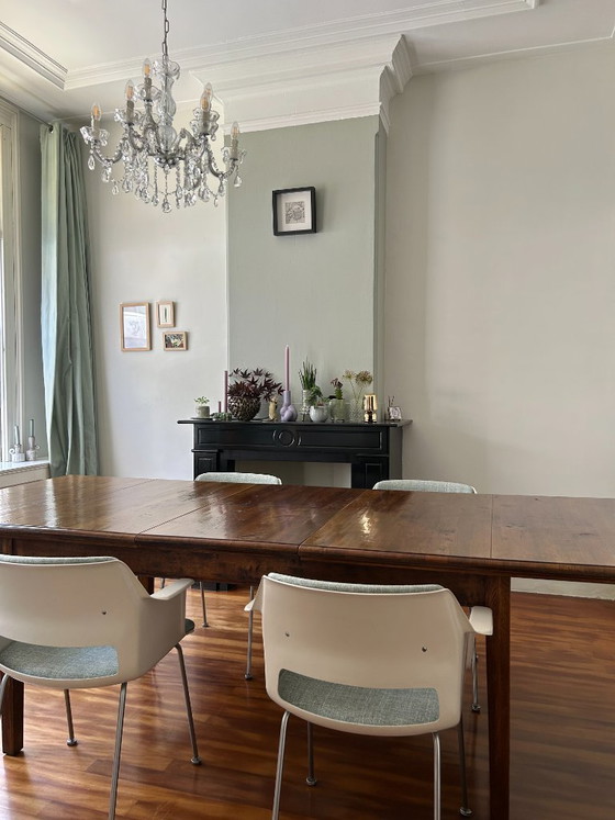 Image 1 of Oak dining table 200/250x100