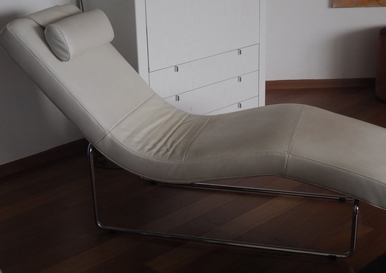 Rolf Benz Chaiselongue – Verstellbarer relaxsessel, Leather (photo 3 of 6)