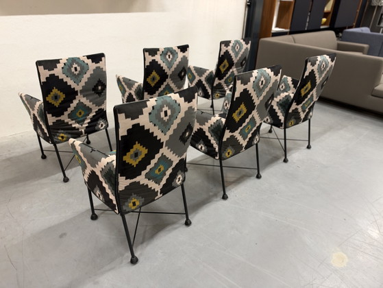 6 Montis Chaplin eetkamerstoelen, Anders, Meerdere kleuren (foto 9 van 13)