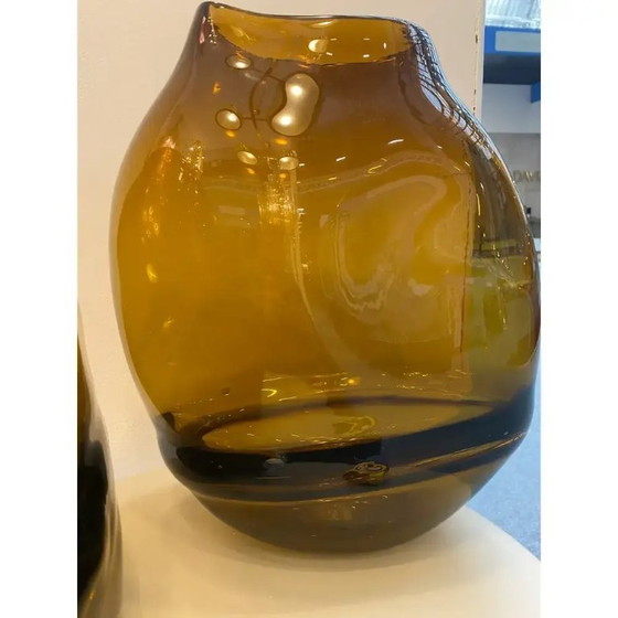 Image 1 of Italian Artistic Murano Glass Vase by Simoeng