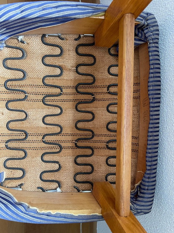 Image 1 of Ensemble de 4 chaises de salle à manger des années 60