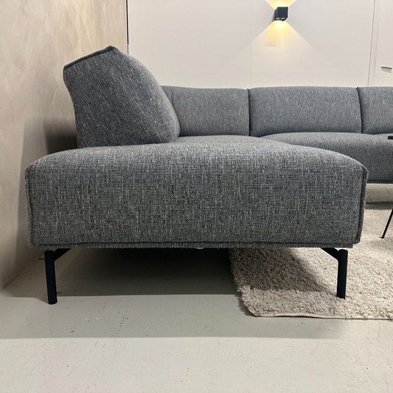 Image 1 of Divano angolare Montel grigio-blu 295x230cm