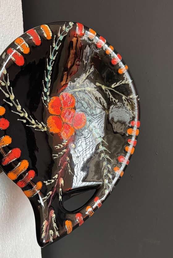 Image 1 of Vallauris ceramic trinket tray from the 1960s