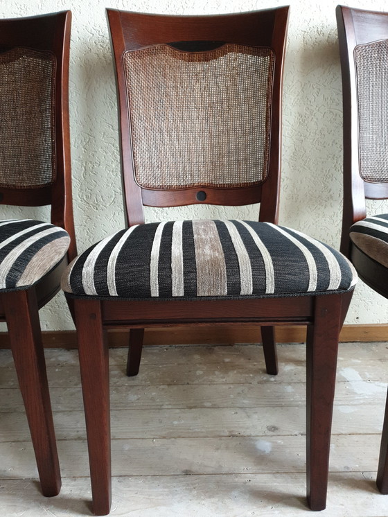 Image 1 of 6 Bannink Jugendstil Eetkamer Stoelen