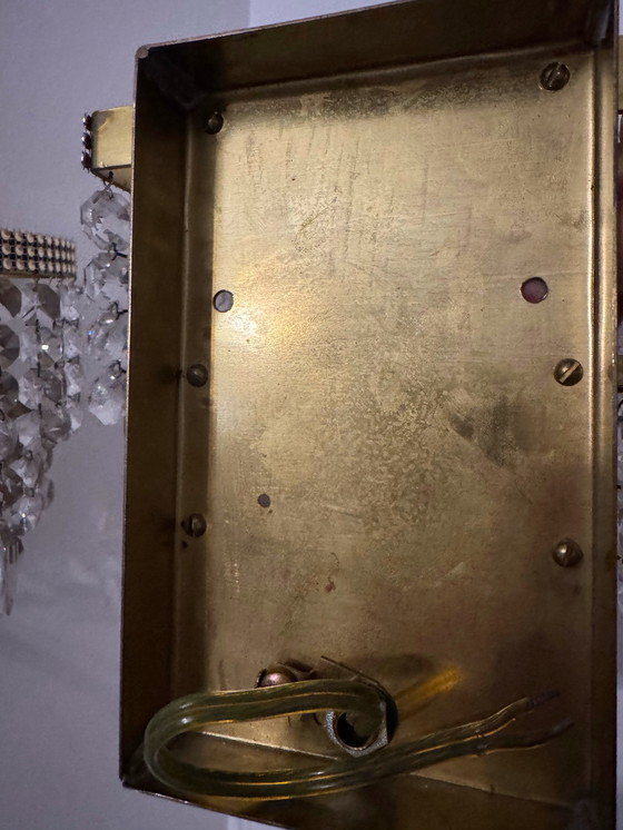 Image 1 of 1970s brass pendant wall lights