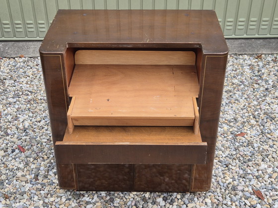 Image 1 of Tonabnehmer, Plattenspieler-Radioschrank 1950er Jahre