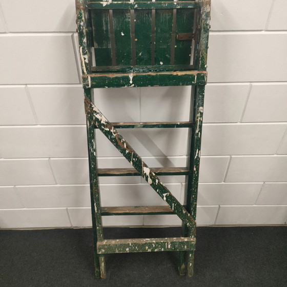 Image 1 of Decoratieve vintage schildersladder 