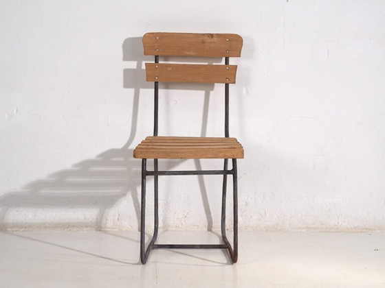 Antieke Tuinstoelen (ca.1920). Set van 2 stuks #1 – Iron, Rustic (photo 40 of 40)