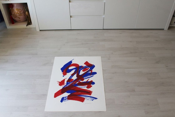 Image 1 of Gerrit Westerveld - Litografia - Edizione di 15 - firmata - numerata - (73 x 55 cm)