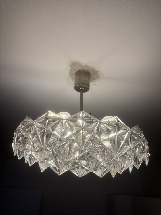 Image 1 of Glass chandelier