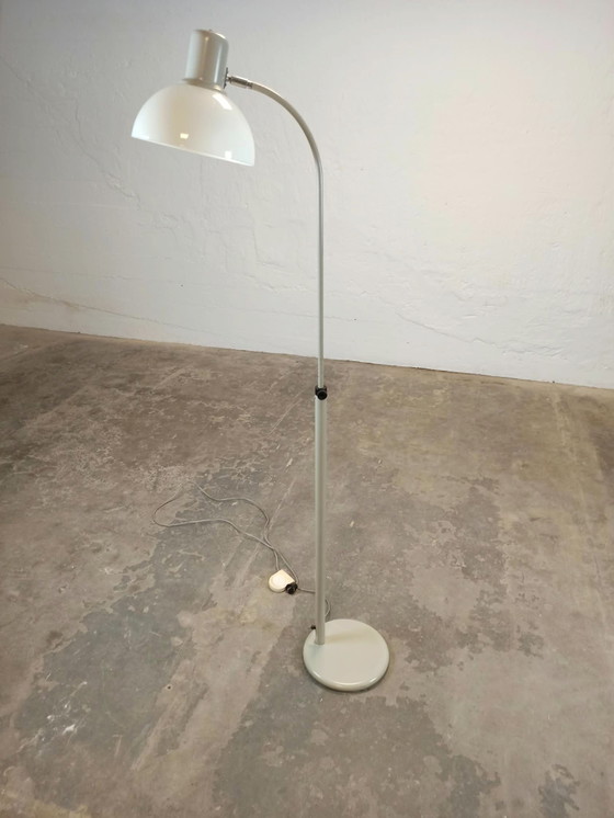Lampadaire arc Vintage Space Age – Métal, Plastique (photo 13 of 15)