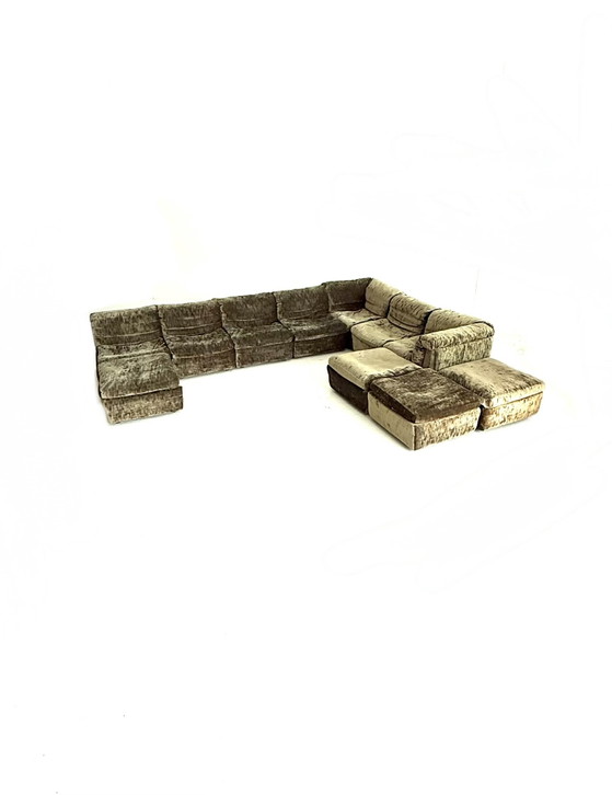 Vintage XL 11-piece modular sofa, Laauser ‘80 – Wood, Plastic (photo 3 of 15)