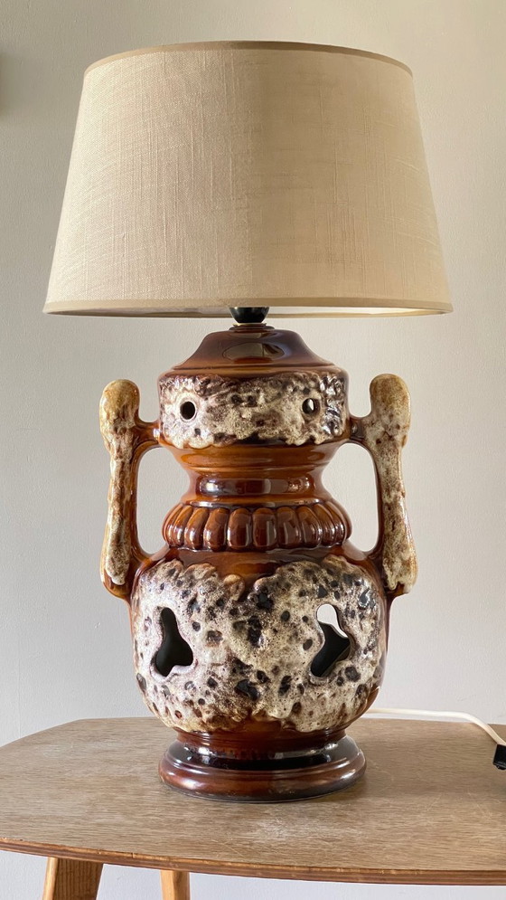 Image 1 of Fat Lava Lamp, Dubbele Verlichting, Vintage Stijl