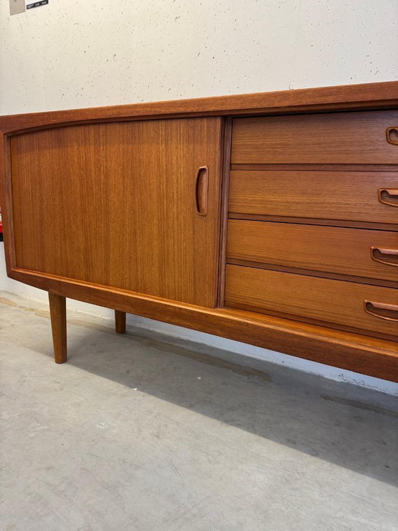 Image 1 of Buffet en teck style années 60, Bartels, 2,50 m