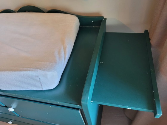 Image 1 of Comò vintage + mobiletto da parete