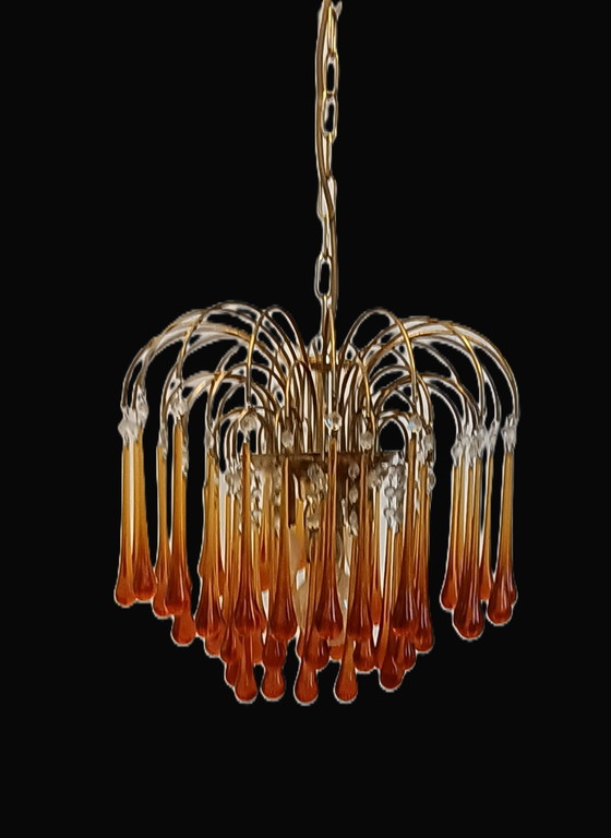 Image 1 of Lampadario a cascata Kabo Murano 71054