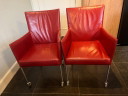 6x Bert Plantagie chairs with wheels
